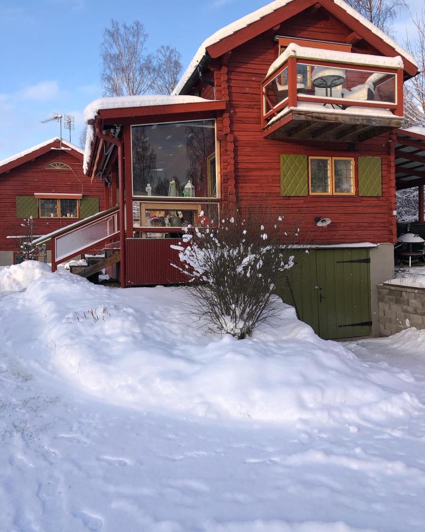 Mysigt Boende I Raettvik Med Utsikt Oever Siljan Экстерьер фото